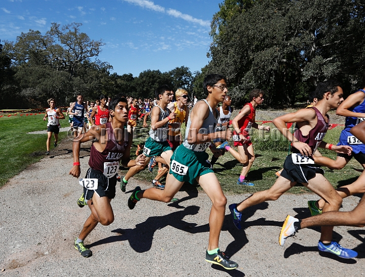 2015SIxcHSSeeded-028.JPG - 2015 Stanford Cross Country Invitational, September 26, Stanford Golf Course, Stanford, California.